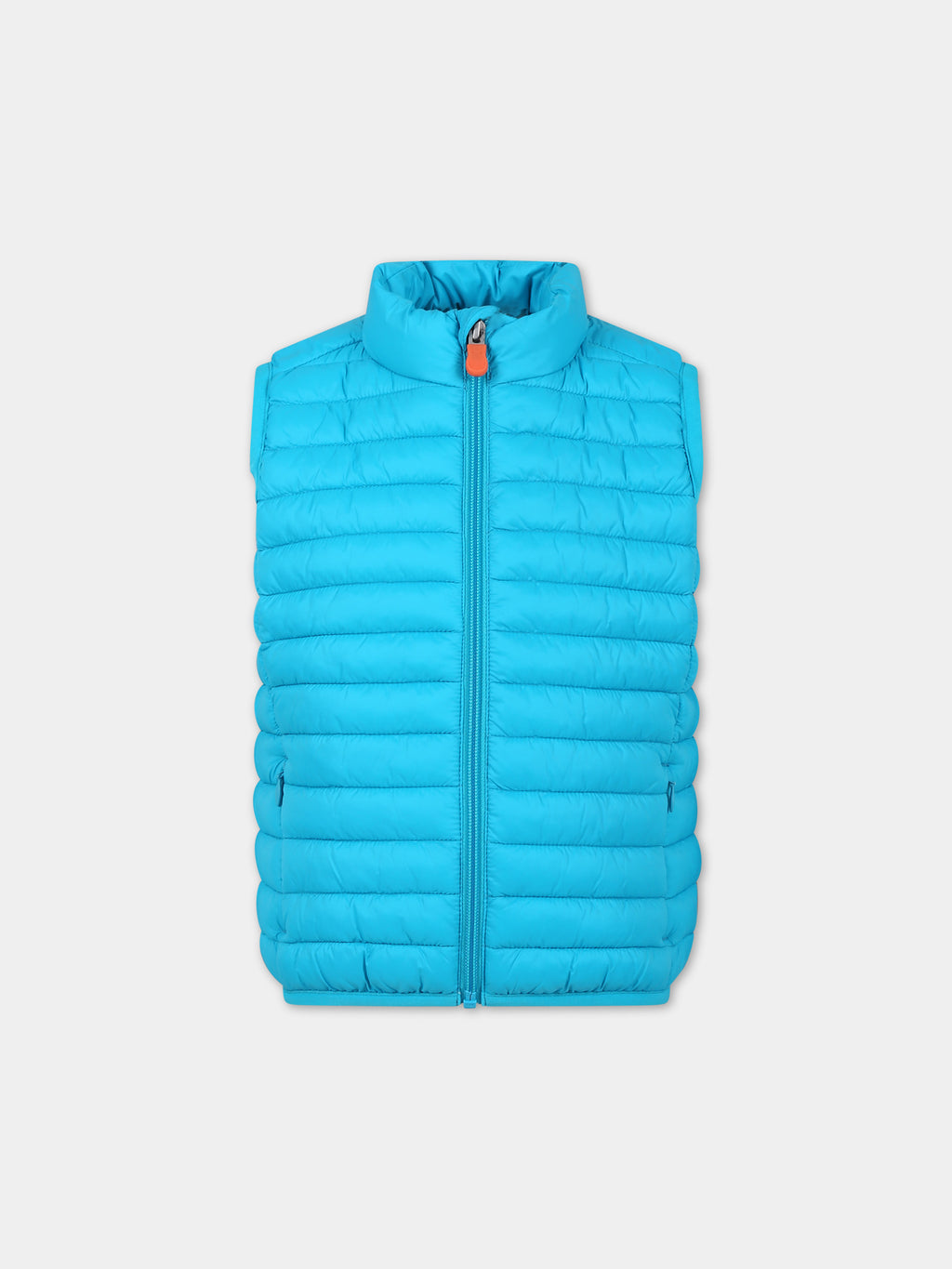 Sky blue vest Dolin for boy with iconic logo